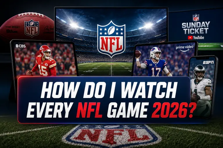 How Do I Watch Every NFL Games 2026 ?