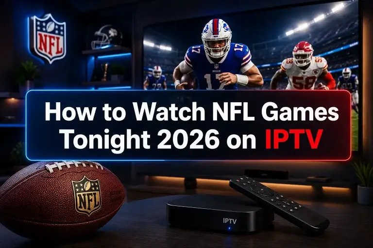 How to Watch NFL Games Tonight 2026 on IPTV