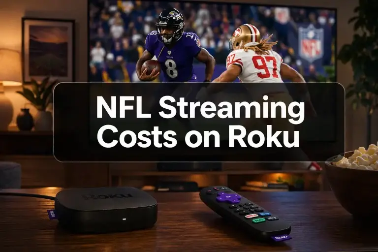 How Much Does It Cost to Watch the 2026 NFL Games on Roku?
