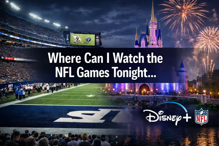 Where Can I Watch the NFL Games Tonight 2026 on Disney?