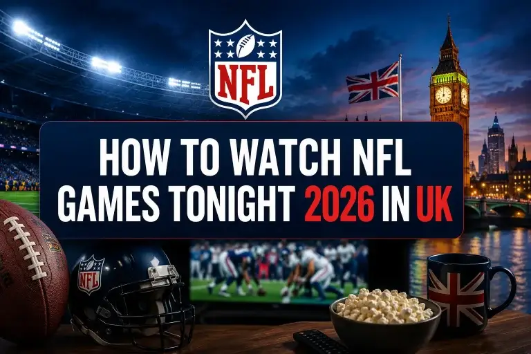 How to Watch NFL Games Tonight 2026 in the UK