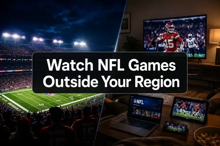 How Do I Watch NFL Games Tonight 2026 Outside of My Region?