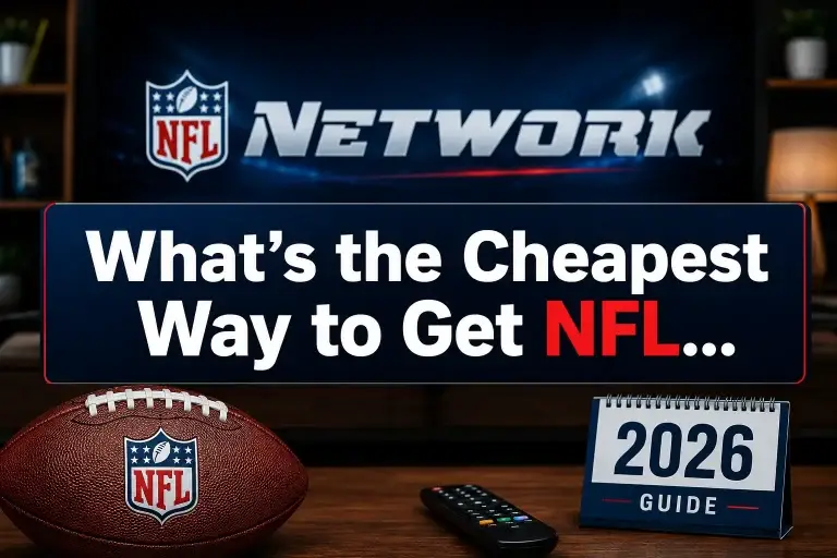 What’s the Cheapest Way to Get NFL Network in 2026?
